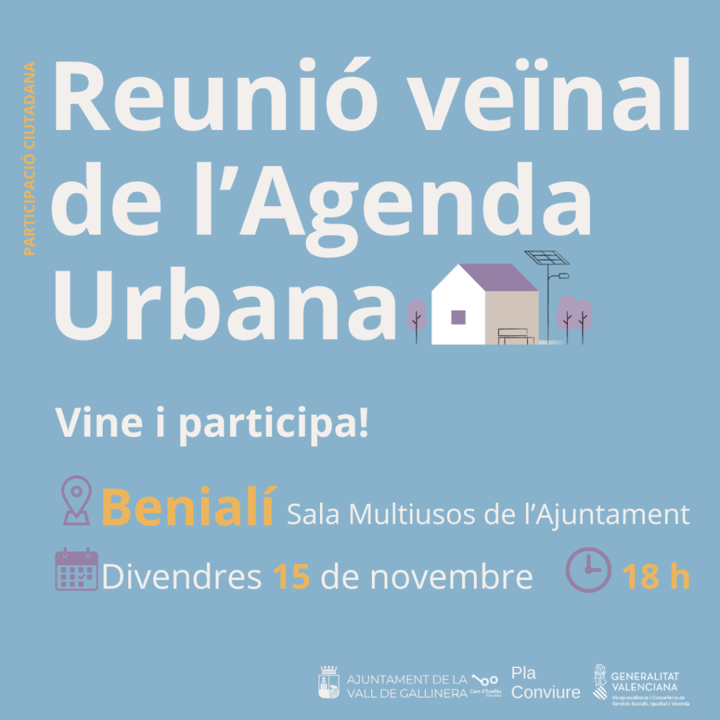 Reunió veïnal Benialí